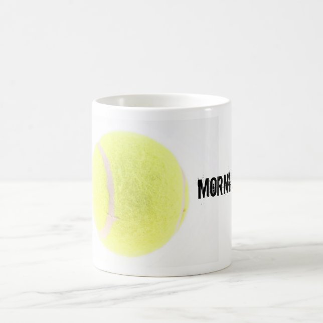Tennisball, Morning-Star! Kaffeetasse (Mittel)