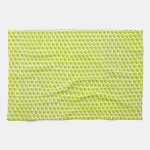 Tennisball-Muster-Geschirrtuch Geschirrtuch