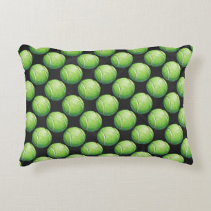 Tennisball-Muster Zierkissen