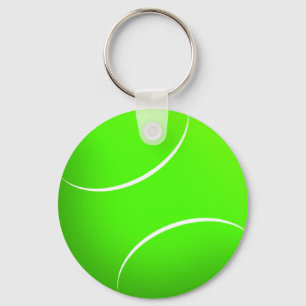 Tennisball-Neuheit - besonders angefertigt Schlüsselanhänger