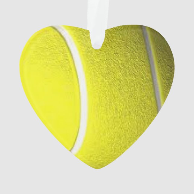 Tennisball Ornament (Rückseite)