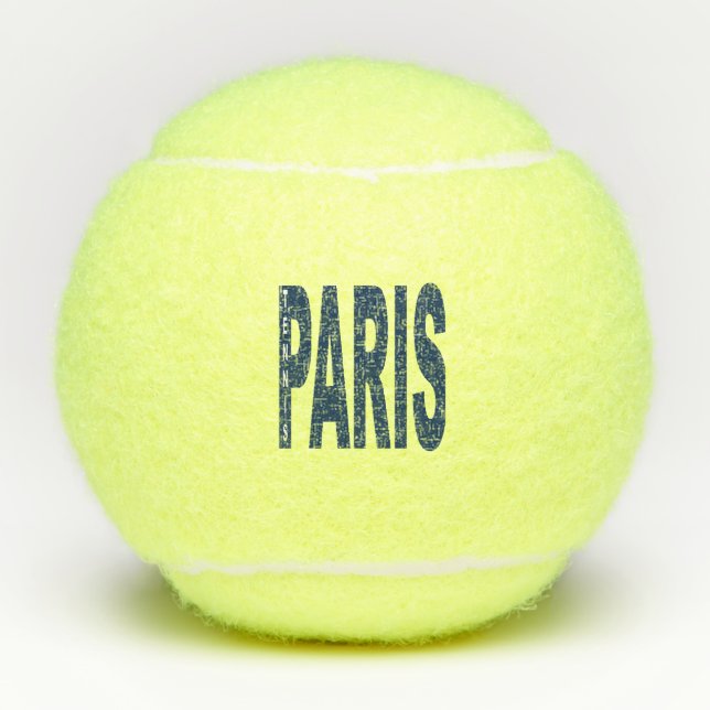 Tennisball PARIS TENNIS Tennisbälle (Vorderseite)