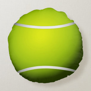 Tennisball-rundes Kissen