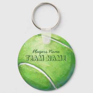 Tennisball Schlüsselanhänger