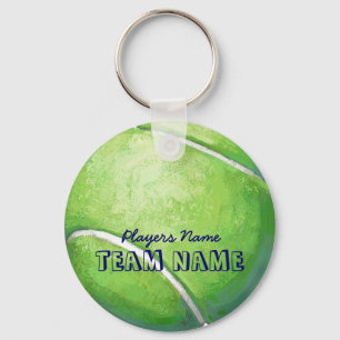 Tennisball Schlüsselanhänger