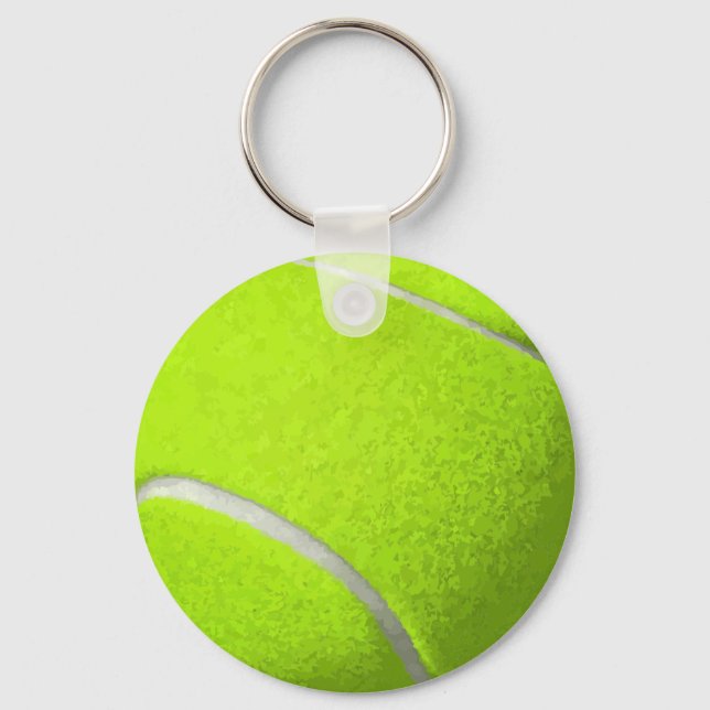 Tennisball Schlüsselanhänger (Vorderseite)