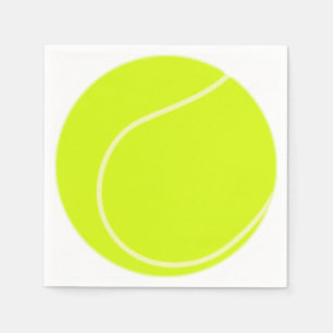 Tennisball Serviette