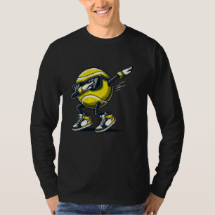 Tennisball spielen mit Sonnenbrille Funny Sports P T-Shirt