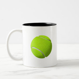 Tennisball Zweifarbige Tasse