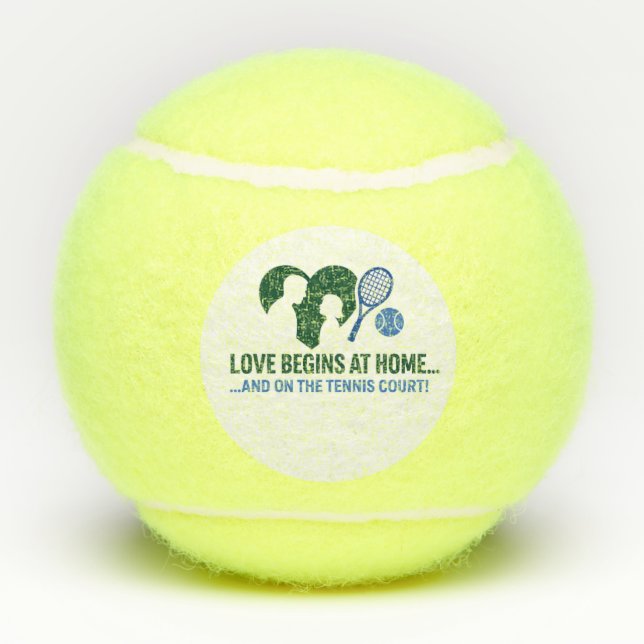 Tennisbälle des Vaters (Rückseite)