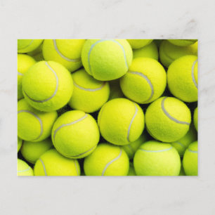 Tennisbälle Postkarte