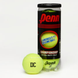 Tennisballs Custom Player Initialen/Schulbriefe Tennisbälle