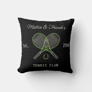 Tennisclub-Bar-Wurfkissen Kissen