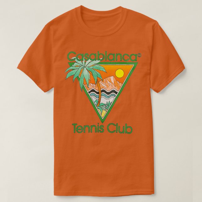 Tennisclub Casablanca T-Shirt (Design vorne)