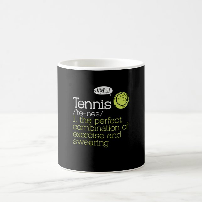 Tennisdefinition Kaffeetasse (Mittel)