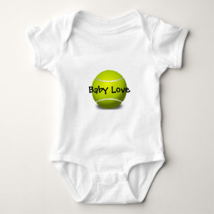 Tennisdesign Individuell gestaltbare Kinderkleidun Baby Strampler
