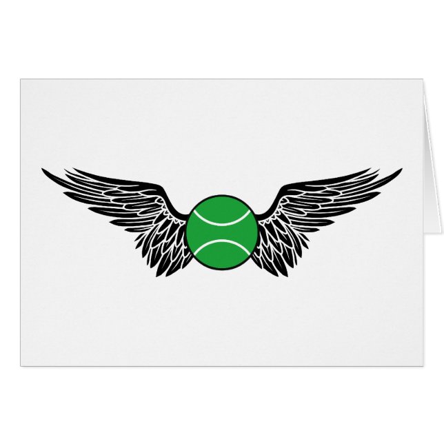 Tennisflügel (Vorderseite (Horizontal))