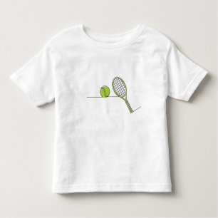 Tennisgeschenk des Tennis-Liebhabers   Kleinkind T-shirt