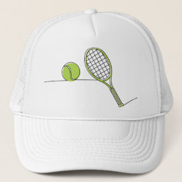 Tennisgeschenk des Tennis-Liebhabers | Truckerkappe