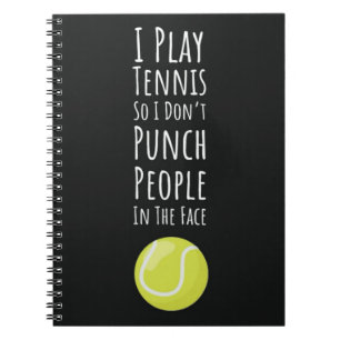 Tennisgeschenke für ihre Spielerin Girl Women Spor Notizblock
