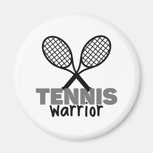 Tenniskrieger. Magnet (Vorne)