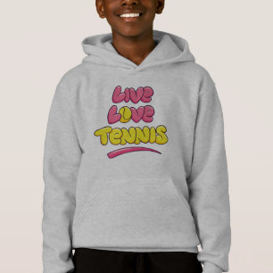 Tennisliebhaber Spruch Hoodie