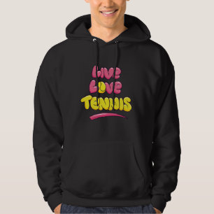 Tennisliebhaber Spruch Hoodie