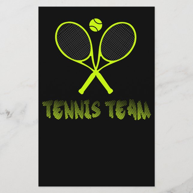 Tennismannschaft Flyer (Vorne)