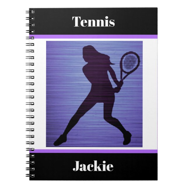 TennisNotebook Notizblock (Vorderseite)