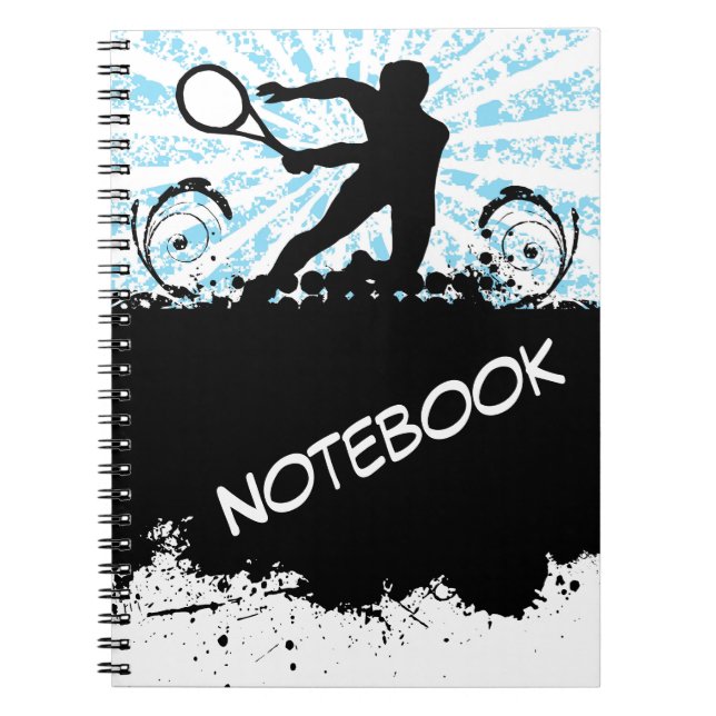 TennisNotebook Notizblock (Vorderseite)