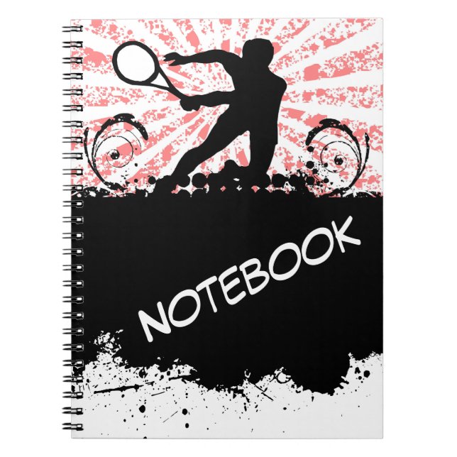 TennisNotebook Notizblock (Vorderseite)