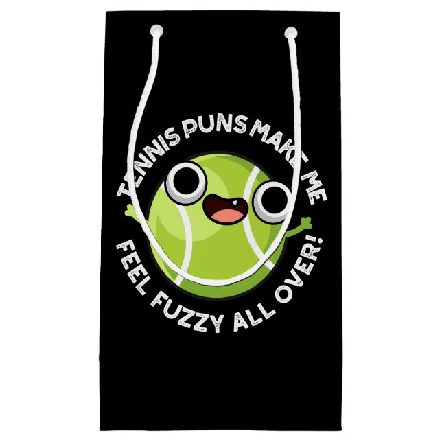 Tennispistolen machen mich überall in der Dunklen  Kleine Geschenktüte (Vorderseite)