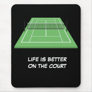 Tennisplatz ist besser mousepad