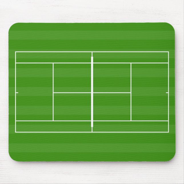 Tennisplatz Mousepad (Vorne)