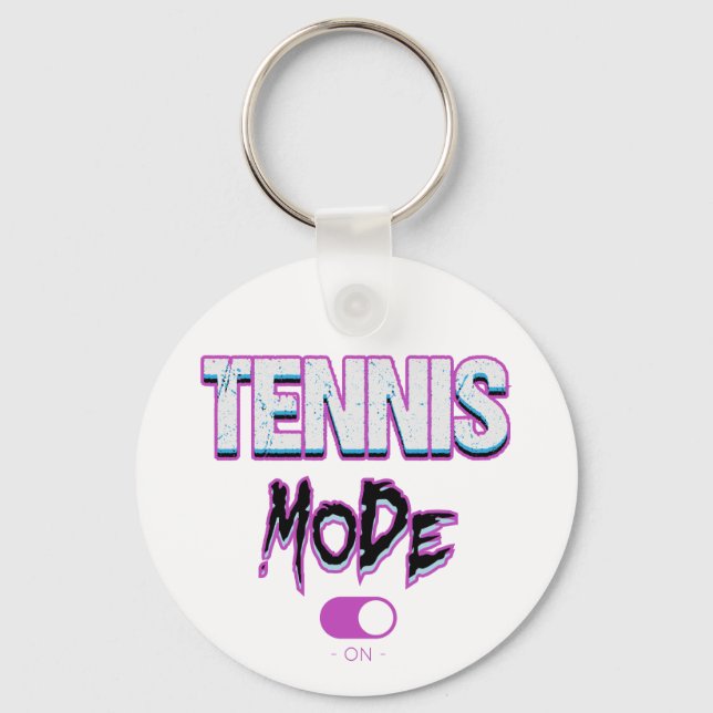 TENNISPLATZ ON SCHLÜSSELANHÄNGER (Vorderseite)