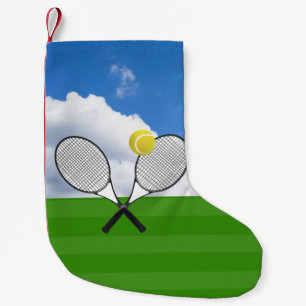 Tennisplatz & TENNIS RACKETS Kleiner Weihnachtsstrumpf