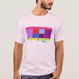 Tennisplatz - Tennis T - Shirt für Männer und Te