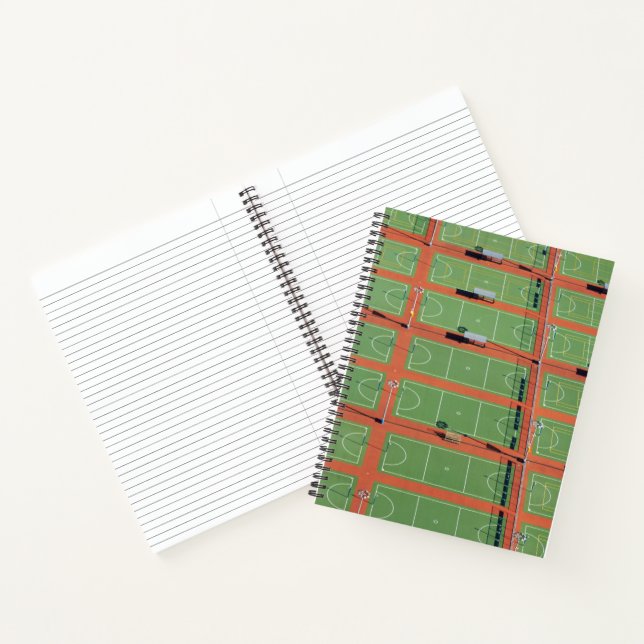 Tennisplätze Notizbuch (Innenseite)
