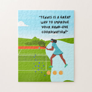 Tennispuzzles für Tennisspieler Puzzle