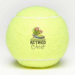 Tennisruhestand Tennisbälle