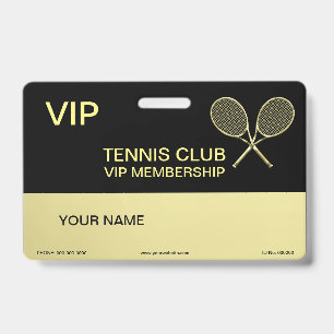 Tennisschläger Ausweis