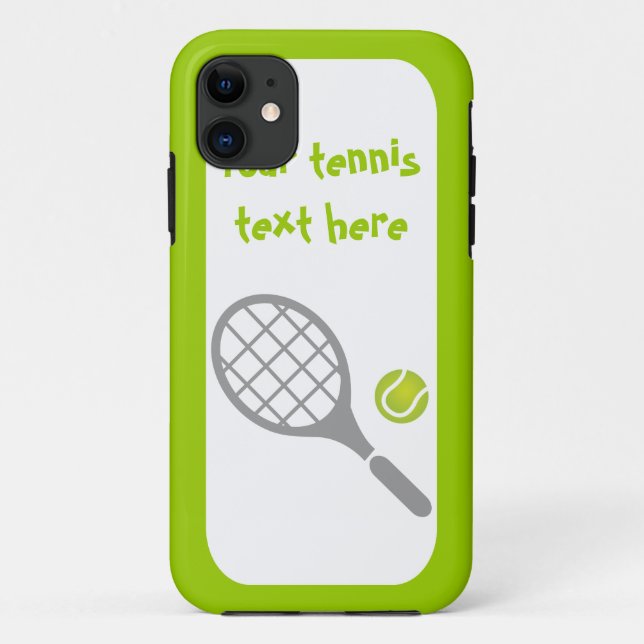 Tennisschläger Case-Mate iPhone Hülle (Rückseite)