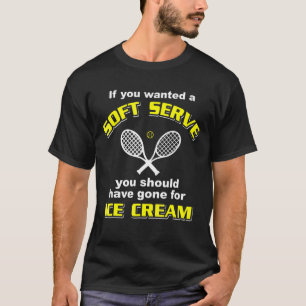 Tennisschläger für coole Tennisspieler T-Shirt