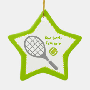 Tennisschläger Keramikornament