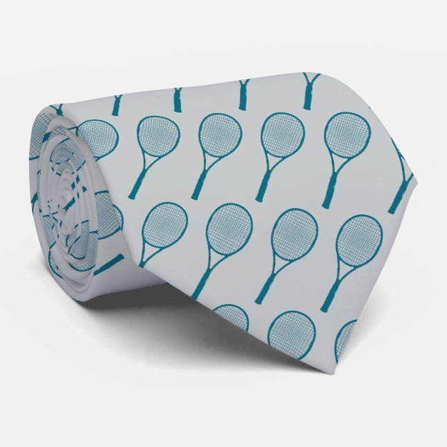 Tennisschläger Krawatte (Gerollt)