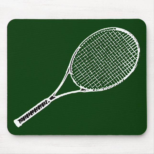 Tennisschläger Mousepad (Vorne)