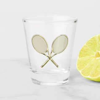 Tennisschläger Schnapsglas