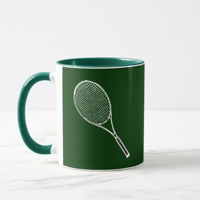 Tennisschläger Tasse (Links)