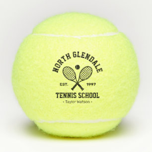 Tennisschule Personalisiert Tennisbälle