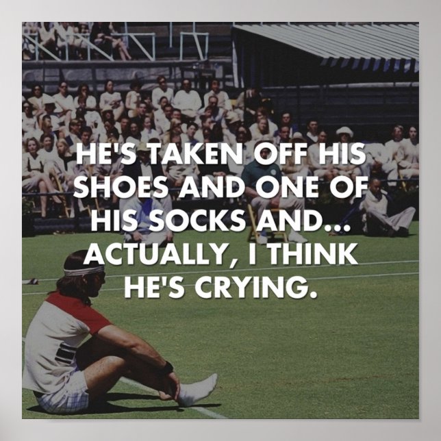 Tennisspiel richie tenenbaum poster (Vorne)